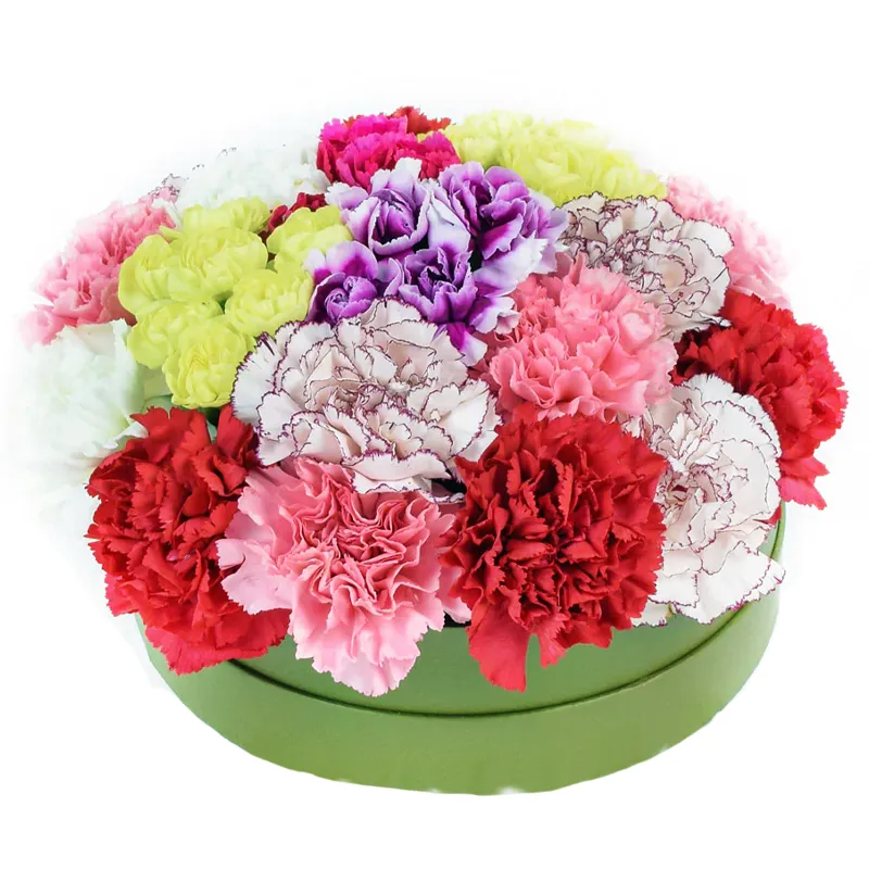 Цветы в коробке Самой дорогой